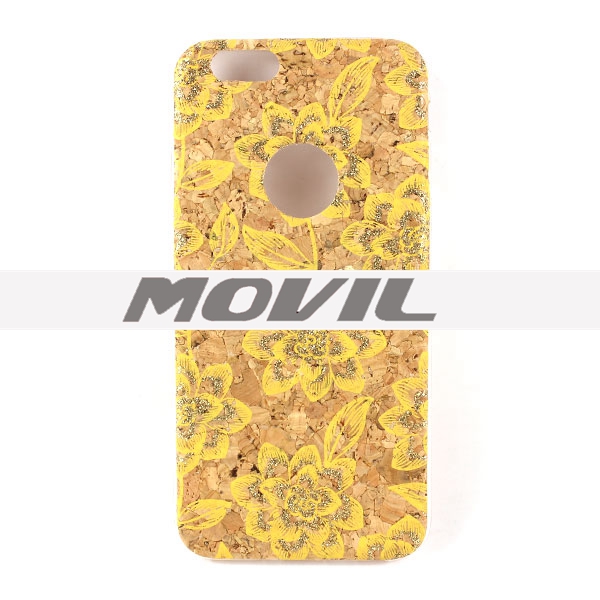 NP-2383 TPU Ultra delgada protectora caso de flores en temporadas para Apple iPhone 6-8